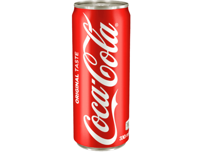 Coca Cola թիթեղյա տարայով 0.33լ
